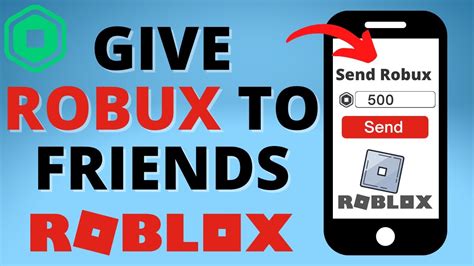 How to give people robux on mobile - 2. How do I give Robux to my friends using the Roblox app? To give Robux to your friends using the Roblox app, follow these steps: Open the Roblox app on your mobile device and log in to your account. Tap on the “More” tab at the bottom right corner of the screen. Select the “Robux” option. Choose the “Give Robux” option. Enter your ...